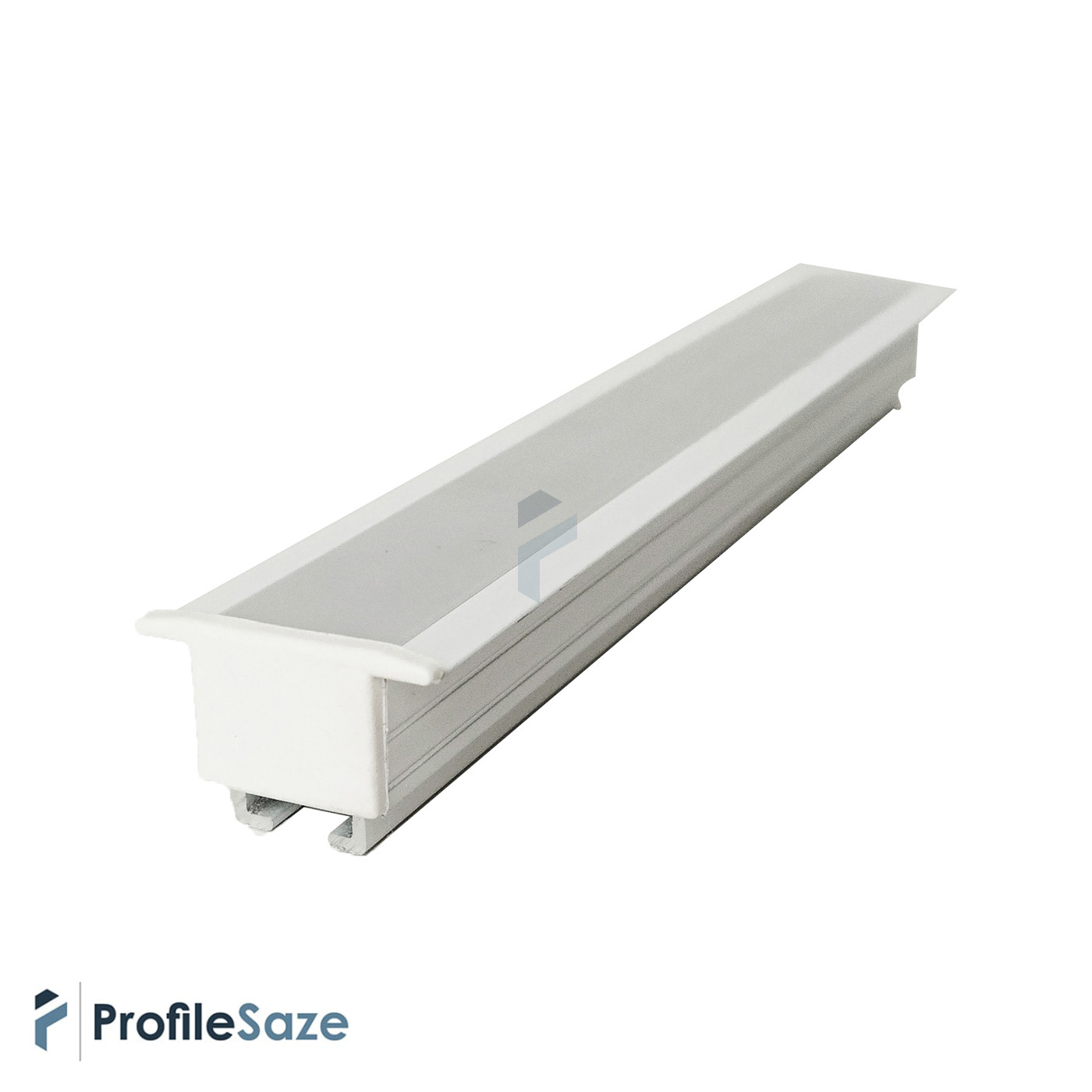 درپوش کناری EndCap پروفیل نور خطی آلومینیومی 2 سانتی کنافی فنرخور کد LK2W